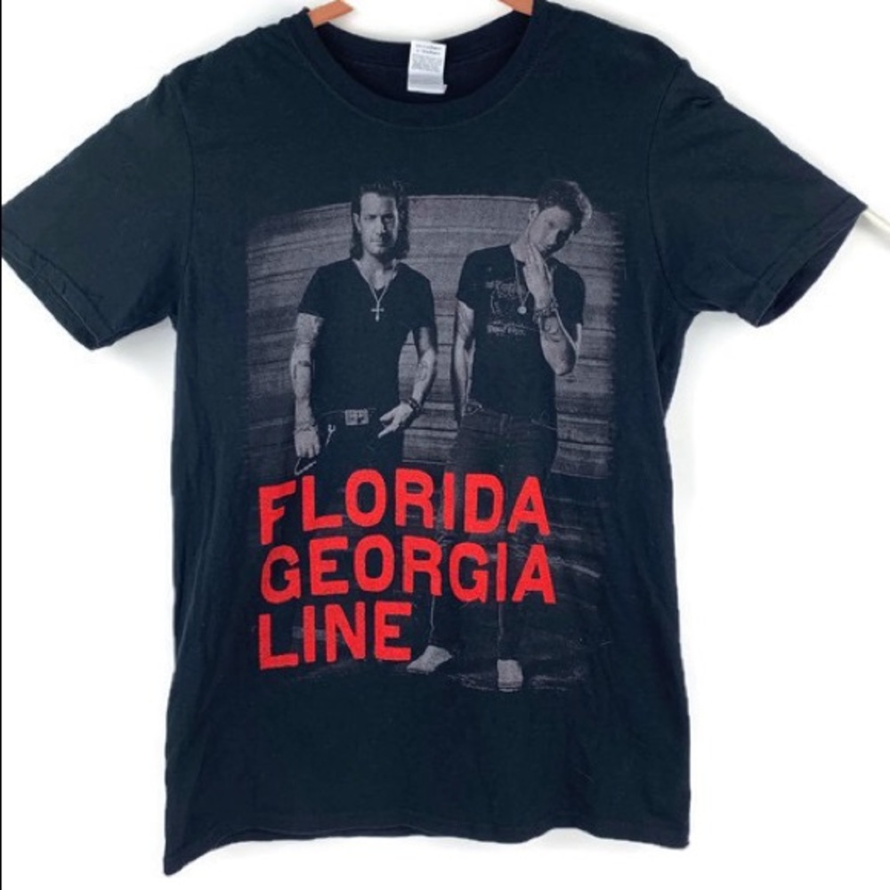 Florida Georgia Line 2015 Tour T-Shirt Sz Medium